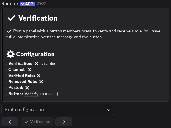 Verification