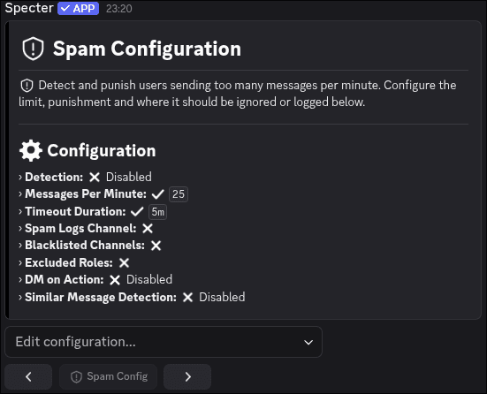 Spam Protection